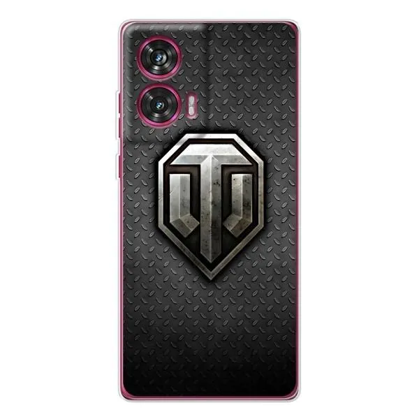 Чехол с принтом «Лого Tanks» для Motorola Edge 50 Fusion Чехол с принтом «Лого Tanks» для Motorola Edge 50 Fusion