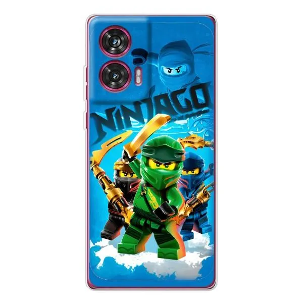 Чехол с принтом «Ninjago» для Motorola Edge 50 Fusion Чехол с принтом «Ninjago» для Motorola Edge 50 Fusion