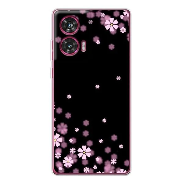Чехол с принтом «Цветочки маленькие» для Motorola Edge 50 Fusion
