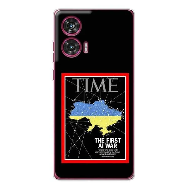 Чохол з принтом «TIME Ukraine» для Motorola Edge 50 Fusion