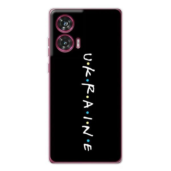 Чохол з принтом «ukraine» для Motorola Edge 50 Fusion