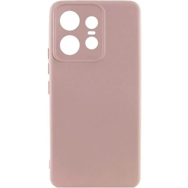 Чехол Silicone Cover Lakshmi Full Camera (AAA) для Motorola Edge 50 Pro — Розовый — фото 1