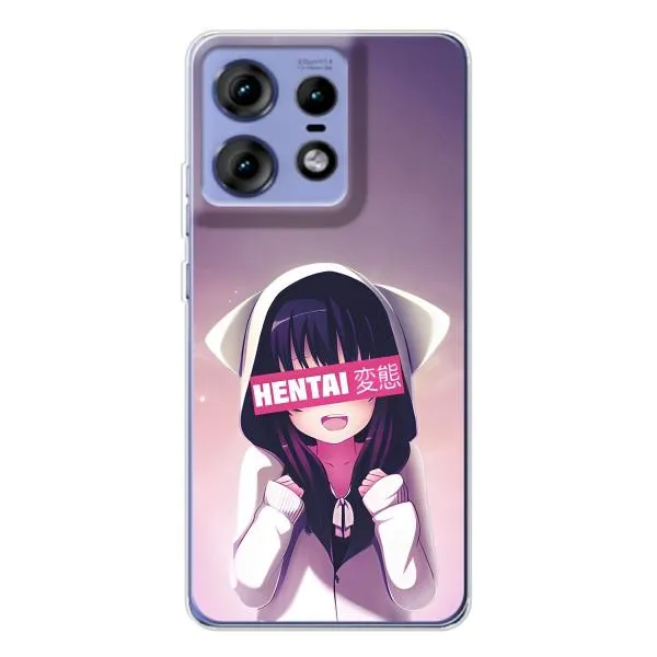Чехол с принтом «Hentai chan» для Motorola Edge 50 Pro