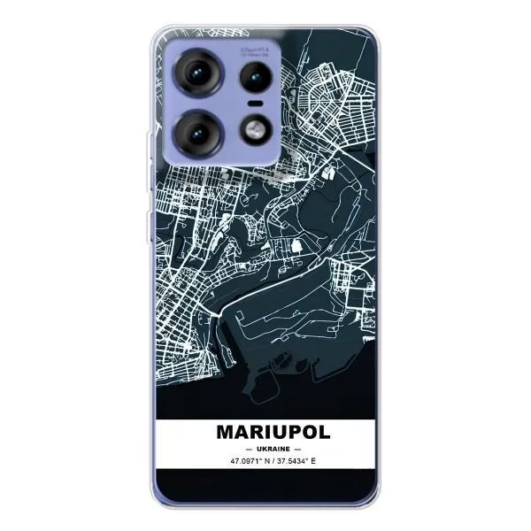 Чехол с принтом «Мариуполь» для Motorola Edge 50 Pro Чехол с принтом «Мариуполь» для Motorola Edge 50 Pro