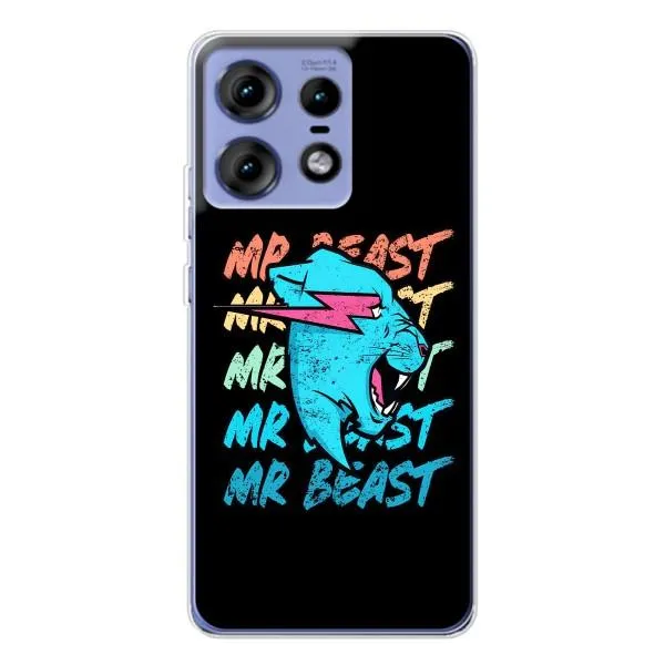 Чехол с принтом «logo Mr beast» для Motorola Edge 50 Pro Чехол с принтом «logo Mr beast» для Motorola Edge 50 Pro