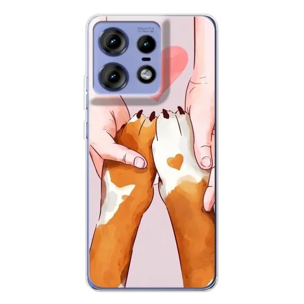 Чехол с принтом «Любовь к собакам» для Motorola Edge 50 Pro Чехол с принтом «Любовь к собакам» для Motorola Edge 50 Pro