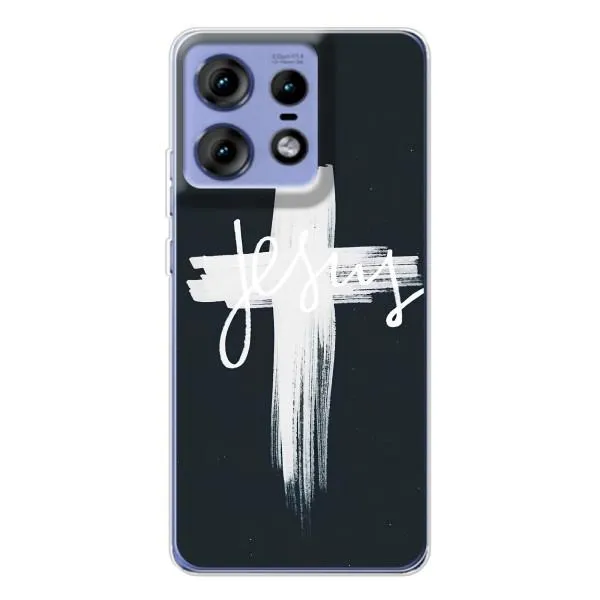 Чехол с принтом «Иисус» для Motorola Edge 50 Pro
