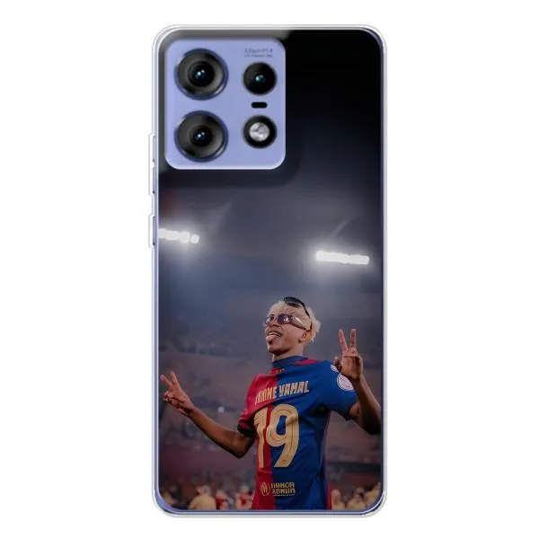 Чехол с принтом «Ямаль на стадионе» для Motorola Edge 50 Pro