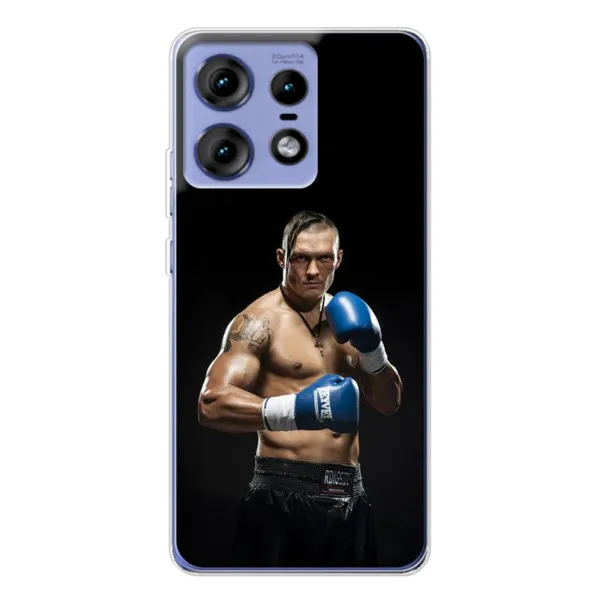 Чехол с принтом «Боксер Усик» для Motorola Edge 50 Pro