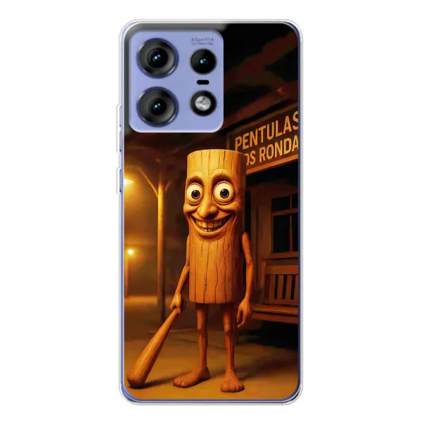 Чехол с принтом «Тунг тунг сахур» для Motorola Edge 50 Pro