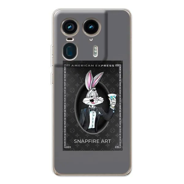 Чехол с принтом «Бакс Бани LV» для Motorola Edge 50 Ultra Чехол с принтом «Бакс Бани LV» для Motorola Edge 50 Ultra