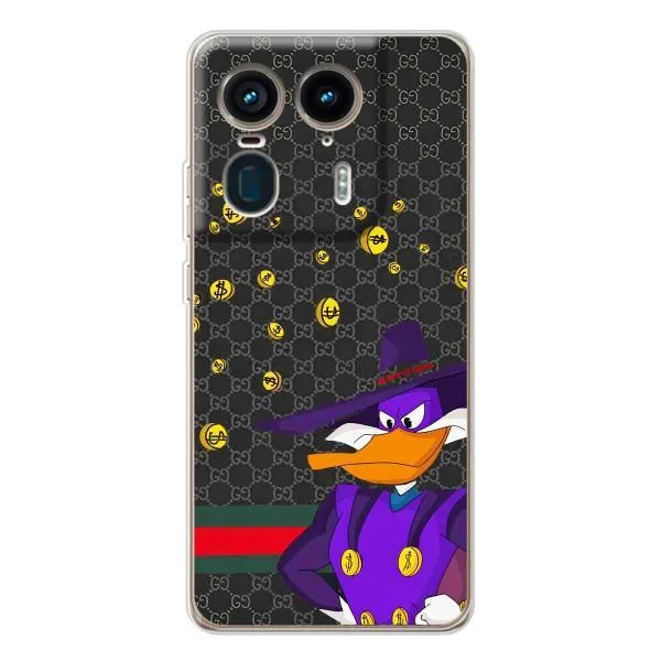 Чехол с принтом «Утка Гуччи» для Motorola Edge 50 Ultra Чехол с принтом «Утка Гуччи» для Motorola Edge 50 Ultra
