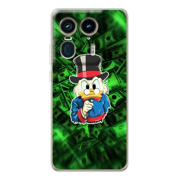 Чехол с принтом «Скрудж МакДак» для Motorola Edge 50 Ultra