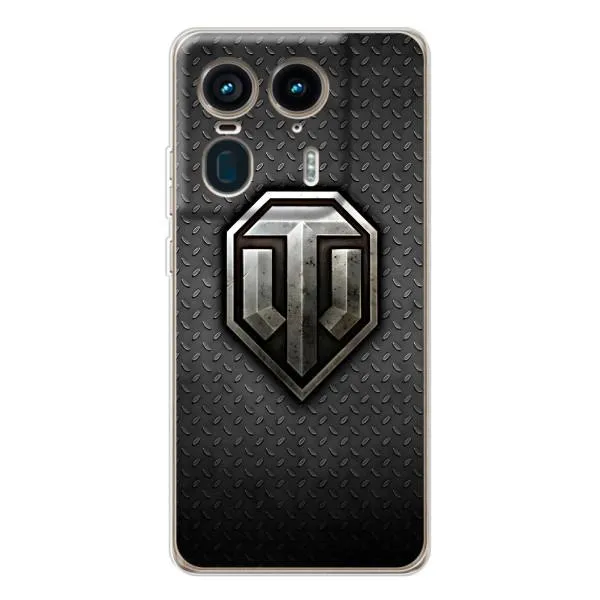 Чохол з принтом «Лого Tanks» для Motorola Edge 50 Ultra Чохол з принтом «Лого Tanks» для Motorola Edge 50 Ultra