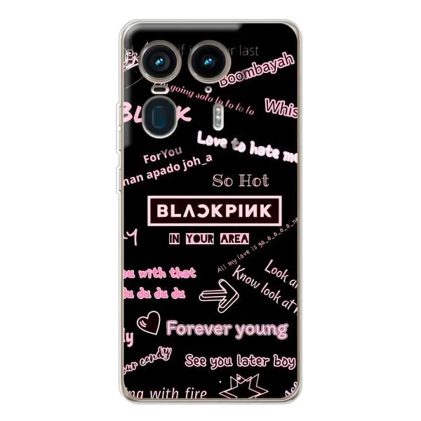 Чохол з принтом «BLACKPINK» для Motorola Edge 50 Ultra