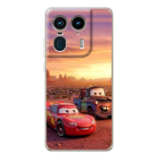 Чехол с принтом «Маквин и Метр» для Motorola Edge 50 Ultra