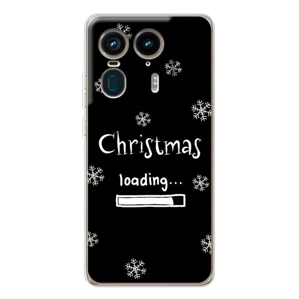 Чехол с принтом «Christmas loading» для Motorola Edge 50 Ultra Чехол с принтом «Christmas loading» для Motorola Edge 50 Ultra