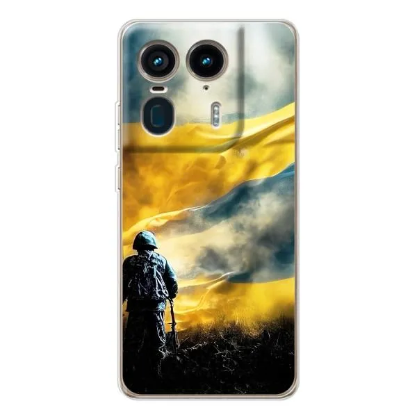 Чехол с принтом «Война» для Motorola Edge 50 Ultra Чехол с принтом «Война» для Motorola Edge 50 Ultra