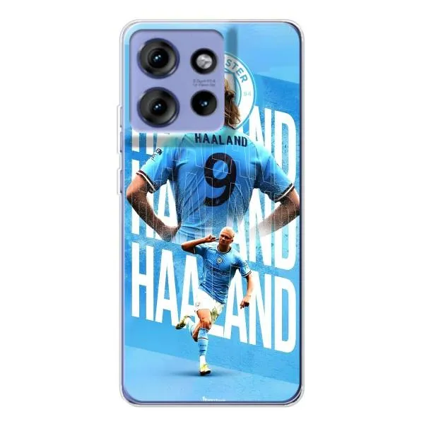 Чехол с принтом «Erling Haaland» для Motorola Edge 50 Чехол с принтом «Erling Haaland» для Motorola Edge 50
