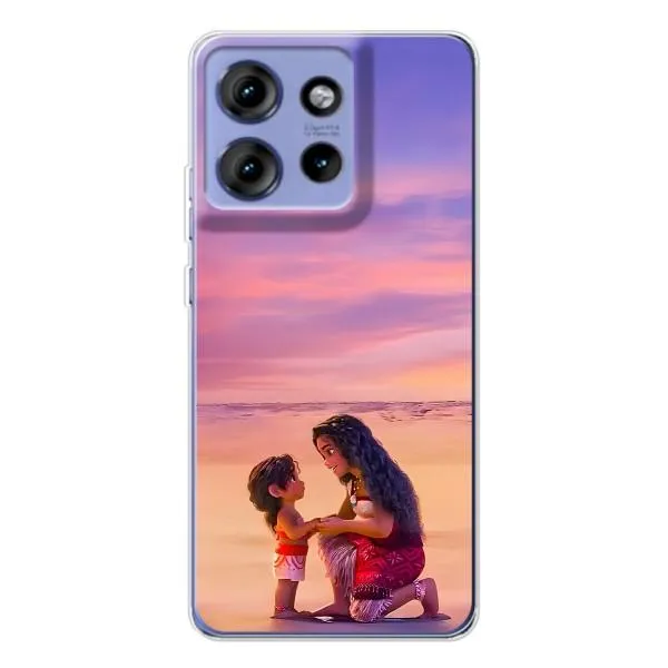 Чехол с принтом «Маленькая Ваяна» для Motorola Edge 50 Чехол с принтом «Маленькая Ваяна» для Motorola Edge 50