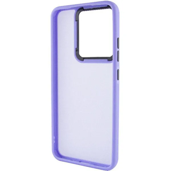 Чехол TPU+PC Lyon Frosted для Motorola Edge 60 Fusion — Фиолетовый — фото 3