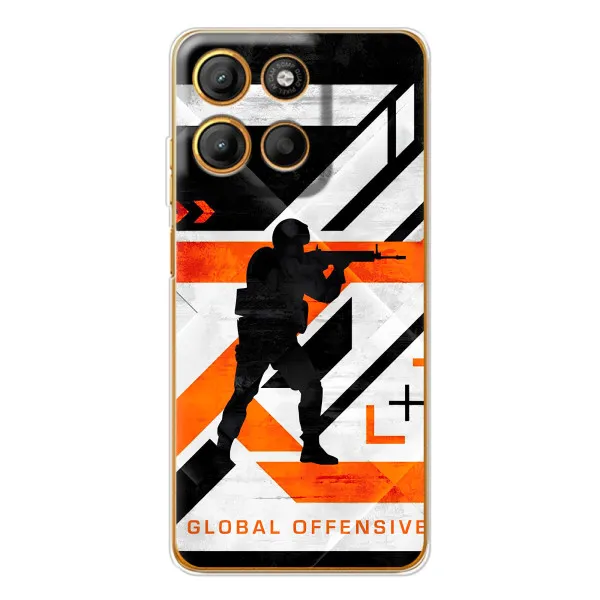 Чехол с принтом «Cs:Go» для Motorola Edge 60 Fusion Чехол с принтом «Cs:Go» для Motorola Edge 60 Fusion