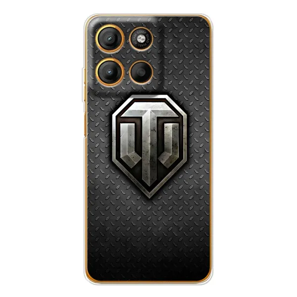 Чехол с принтом «Лого Tanks» для Motorola Edge 60 Fusion Чехол с принтом «Лого Tanks» для Motorola Edge 60 Fusion