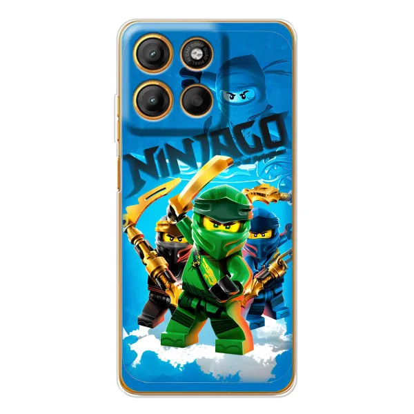 Чехол с принтом «Ninjago» для Motorola Edge 60 Fusion Чехол с принтом «Ninjago» для Motorola Edge 60 Fusion