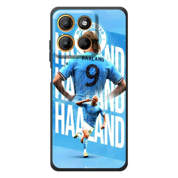 Чехол с принтом «Erling Haaland» для Motorola Edge 60 Neo