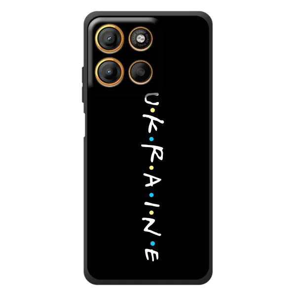 Чохол з принтом «UKRAINE» для Motorola Edge 60 Neo