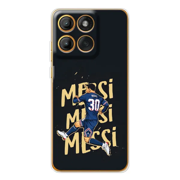 Чехол с принтом «Messi ПСЖ» для Motorola Edge 60 Pro