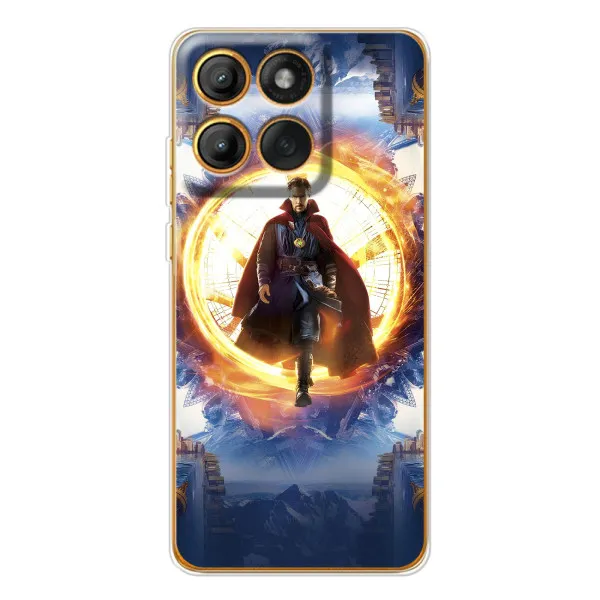 Чехол с принтом «Доктор Стрендж» для Motorola Edge 60 Pro Чехол с принтом «Доктор Стрендж» для Motorola Edge 60 Pro
