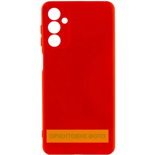 Чехол TPU GETMAN Liquid Silk Full Camera для Motorola Edge 60 / 60 Fusion — Красный