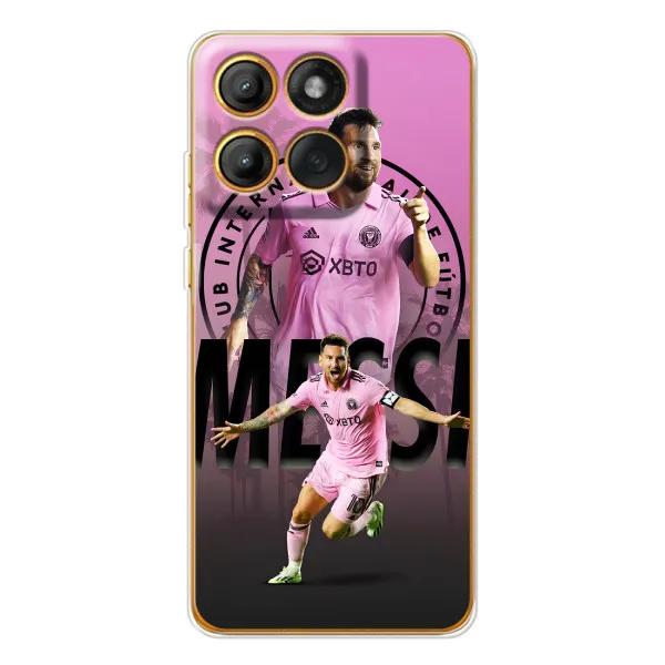 Чехол с принтом «Messi Miami» для Motorola Edge 60