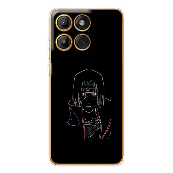 Чехол с принтом «силуэт Итачи» для Motorola Edge 60 Чехол с принтом «силуэт Итачи» для Motorola Edge 60