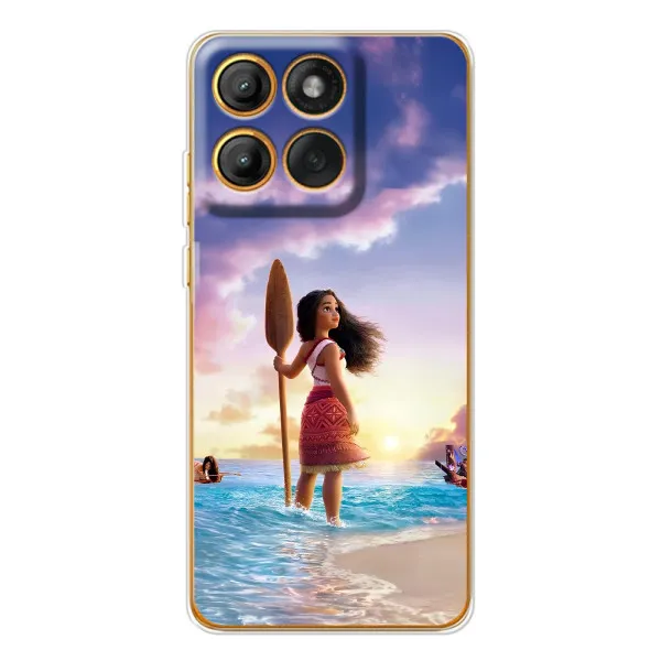 Чехол с принтом «Моана с веслом» для Motorola Edge 60