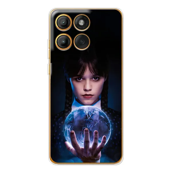 Чехол с принтом «Магическая сфера Уэнздей» для Motorola Edge 60 Чехол с принтом «Магическая сфера Уэнздей» для Motorola Edge 60