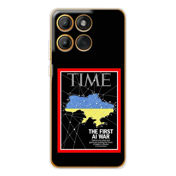 Чехол с принтом «TIME Ukraine» для Motorola Edge 60 Чехол с принтом «TIME Ukraine» для Motorola Edge 60