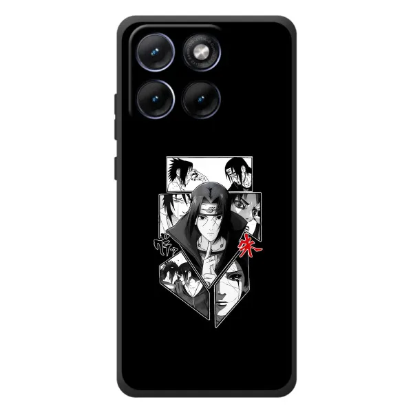 Чехол с принтом «коллаж Итачи» для Motorola Edge 70 Fusion Plus Чехол с принтом «коллаж Итачи» для Motorola Edge 70 Fusion Plus