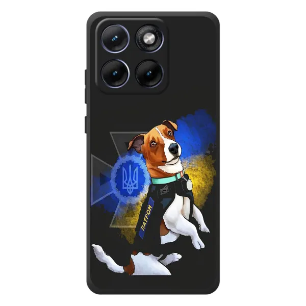 Чехол с принтом «Патрон собачка» для Motorola Edge 70 Fusion Plus Чехол с принтом «Патрон собачка» для Motorola Edge 70 Fusion Plus