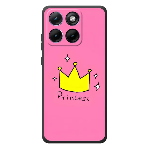 Чехол с принтом «Princess» для Motorola Edge 70 Fusion Plus