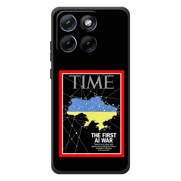 Чехол с принтом «TIME Ukraine» для Motorola Edge 70 Fusion Plus