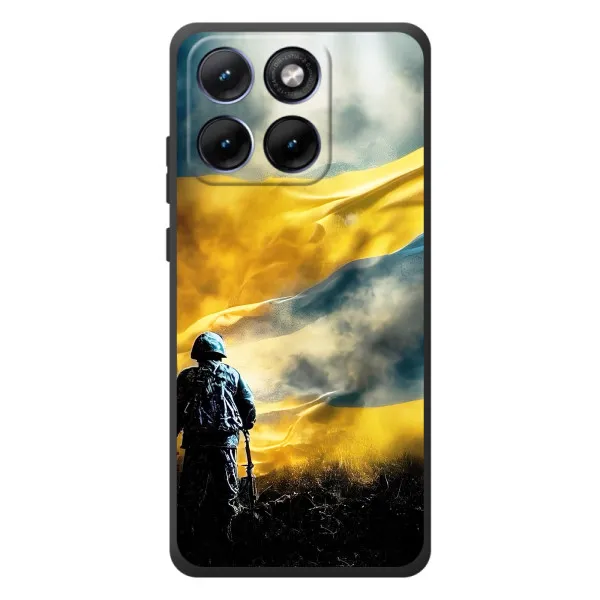 Чехол с принтом «Война» для Motorola Edge 70 Fusion Plus