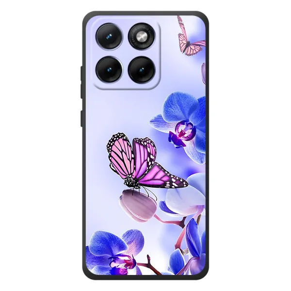 Чехол с принтом «Бабочка на цветочке» для Motorola Edge 70 Fusion Чехол с принтом «Бабочка на цветочке» для Motorola Edge 70 Fusion