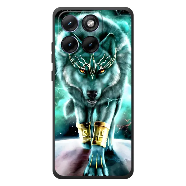 Чехол с принтом «Яркий волк» для Motorola Edge 70 Fusion Чехол с принтом «Яркий волк» для Motorola Edge 70 Fusion