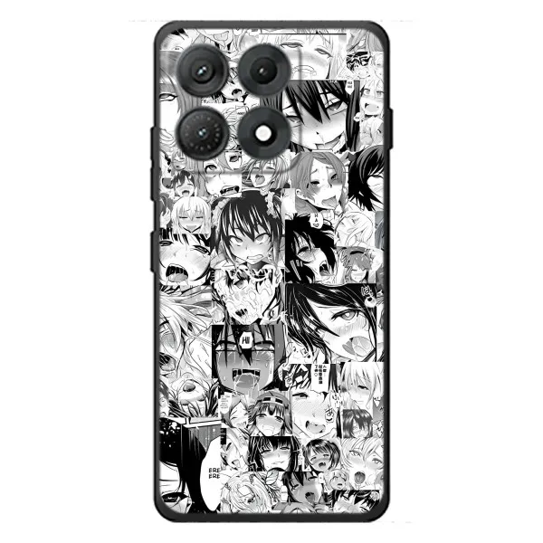 Чехол с принтом «Ahegao manga» для Motorola Edge 70 Max Чехол с принтом «Ahegao manga» для Motorola Edge 70 Max