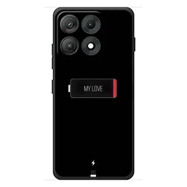 Чохол з принтом «Love battery» для Motorola Edge 70 Max