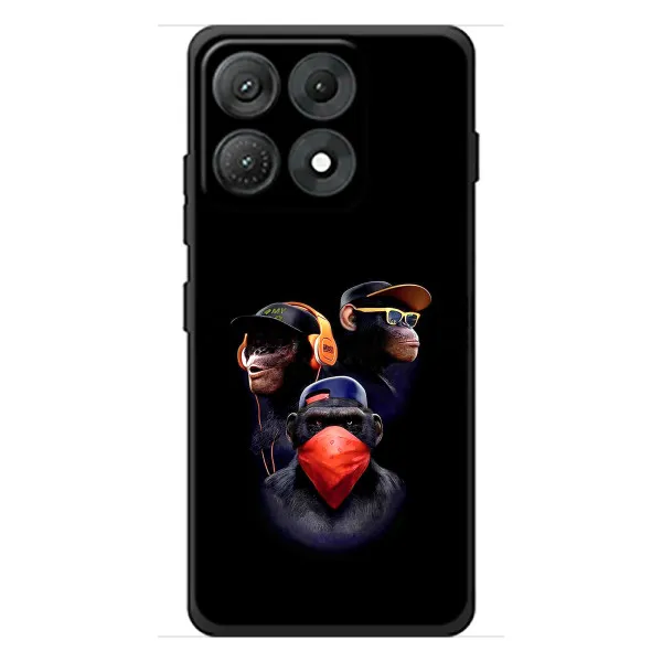 Чехол с принтом «Три обезьяны» для Motorola Edge 70 Max Чехол с принтом «Три обезьяны» для Motorola Edge 70 Max
