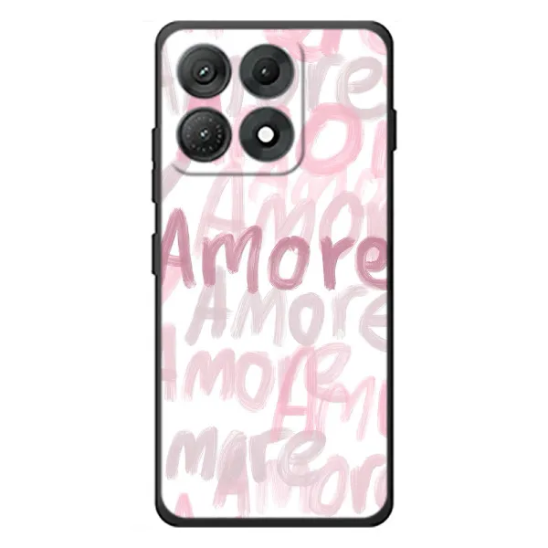 Чехол с принтом «Аморе любовь» для Motorola Edge 70 Max Чехол с принтом «Аморе любовь» для Motorola Edge 70 Max