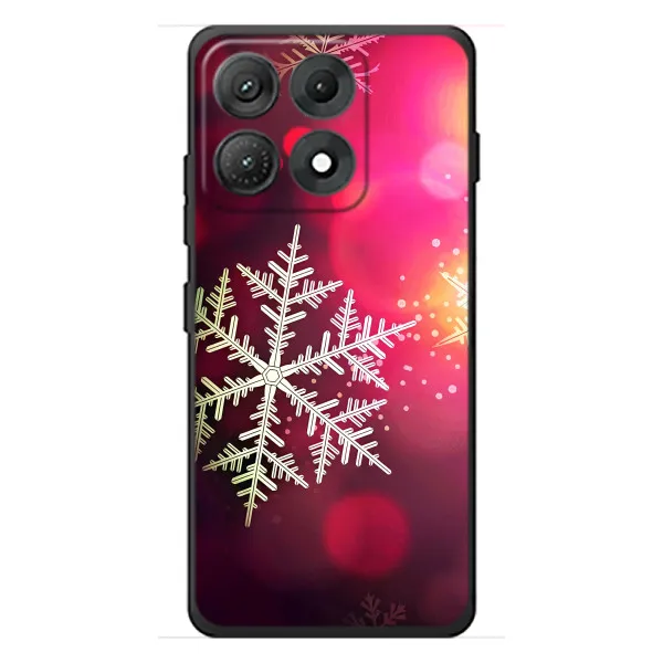 Чохол з принтом «Сніжинка» для Motorola Edge 70 Max